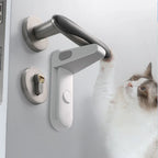 Door Handle Lock Pet Door Lock Anti-Theft Door Lock Anti-Child Door Opener No Punch Door Handle Anti-Opening Device